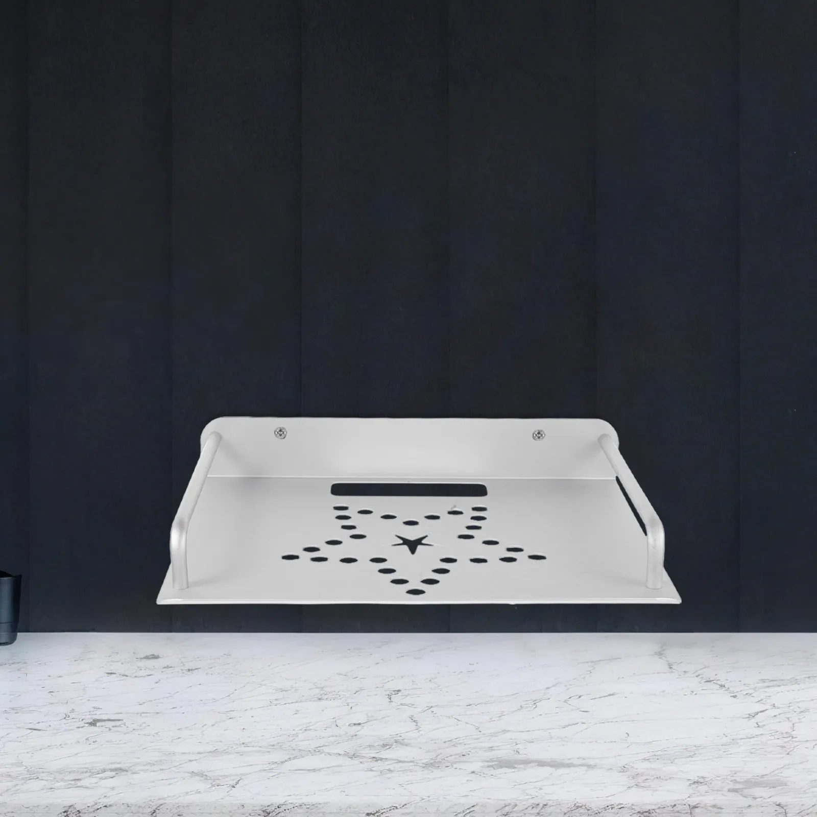 

Настенный держатель для проектора из алюминиевого сплава, кронштейн для роутера, полка для кабельного бокса, легкий настенный органайзер для проектора