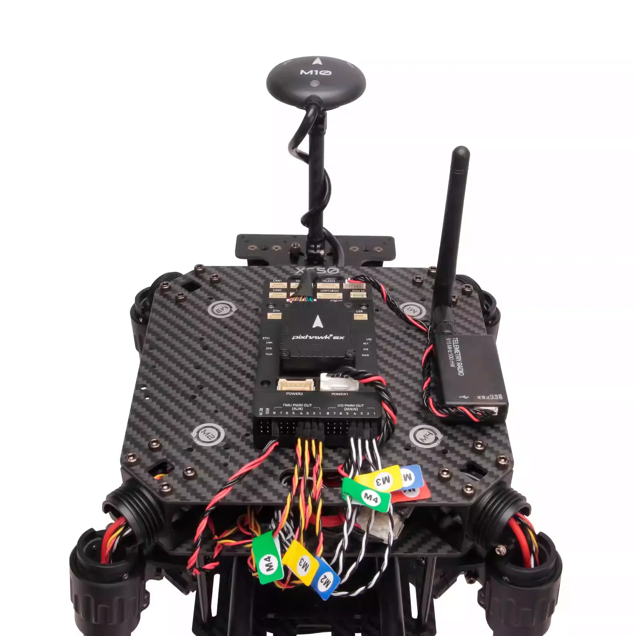 Holybro X650 ARF Kit /Development Kit Power Package Pixhawk6C 6X Open-Source Flight Controller& Pixhawk 6C+M10 GPS+ 915 433MHz