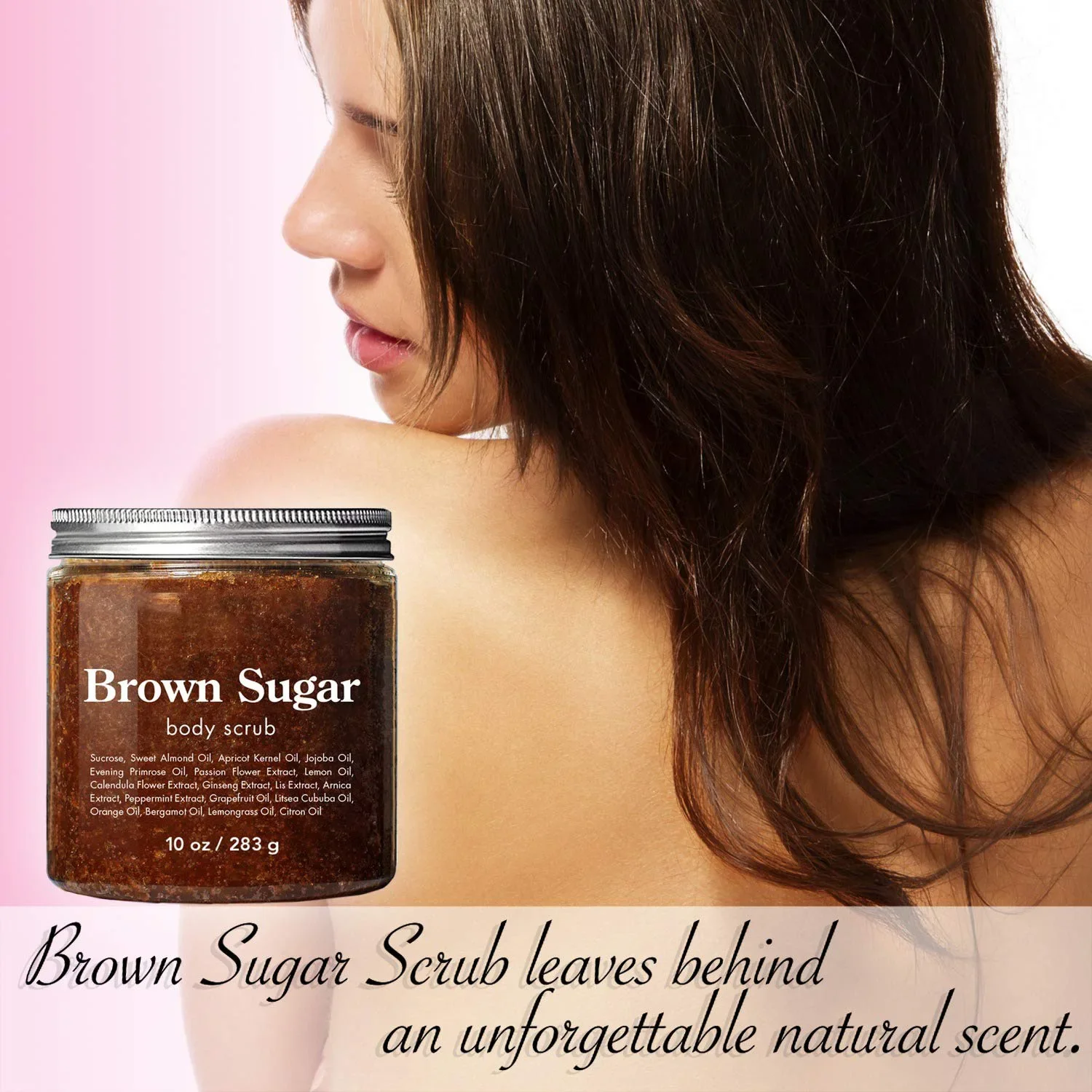 Cross Border Small Batch Brown Sugar Facial Scrub Body Exfoliating Dead Skin