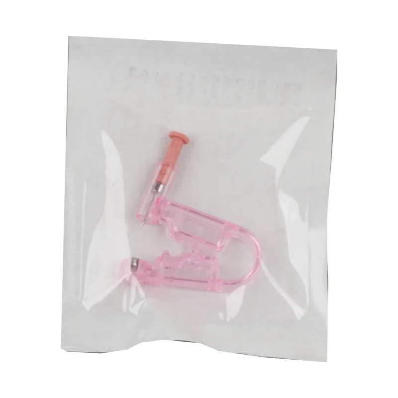 Disposable Sterile Ear Piercing Kit Cartilage Tragus Helix Piercing Gun No Pain Piercer Tool Machine Set Stud Earrings Jewelry
