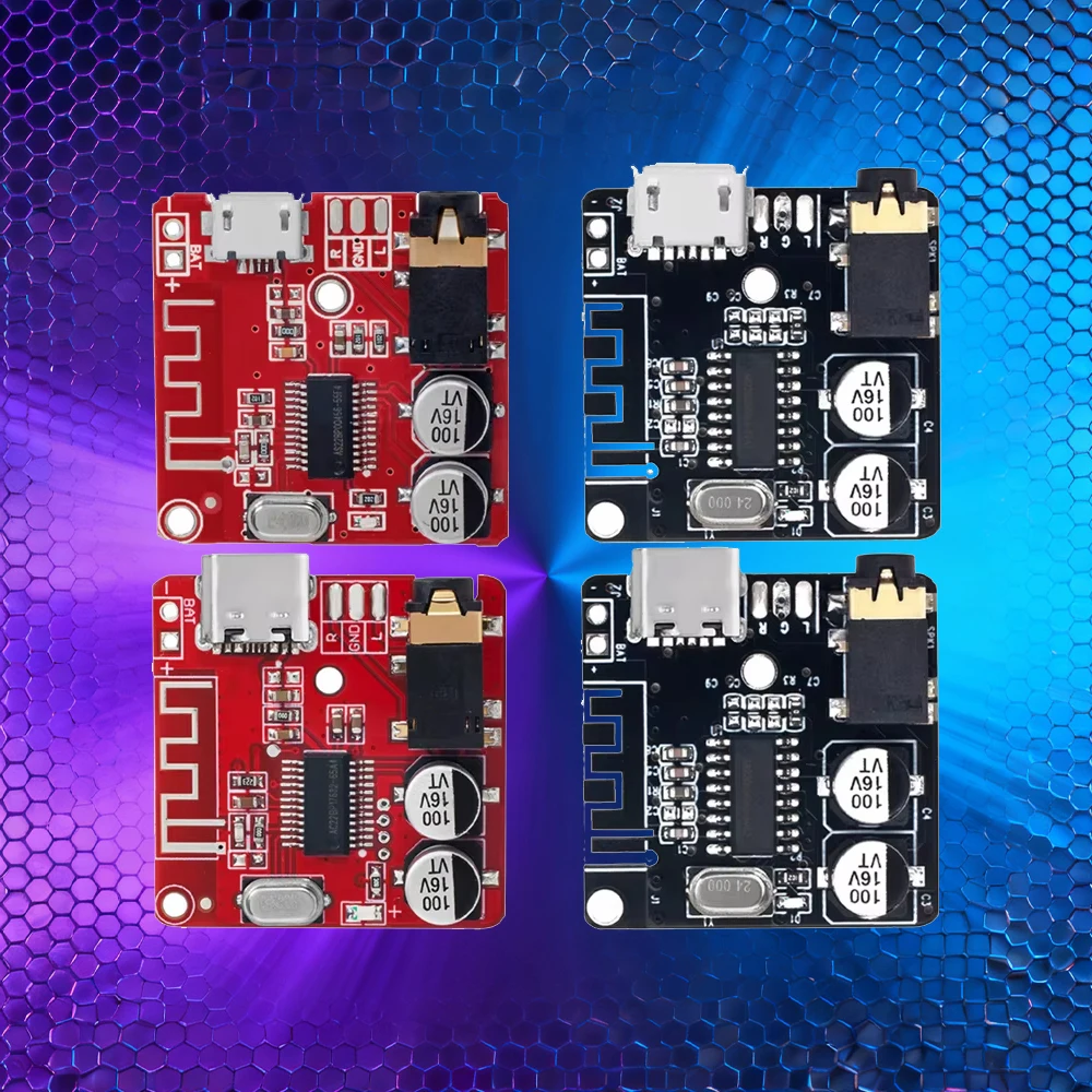 Car Speaker Bluetooth MP3 Decoder Amplifier Module Bluetooth 4.1/5.0 Receiver Lossless Stereo Audio Board