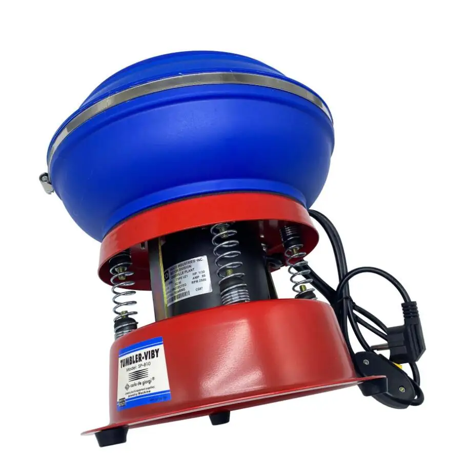 

Advanced Vibrating Tumbler for Jewelry Polishing | Jade Agate Metal Polisher and Grinder Tool Jewelry Vibrating Tumbler 3L