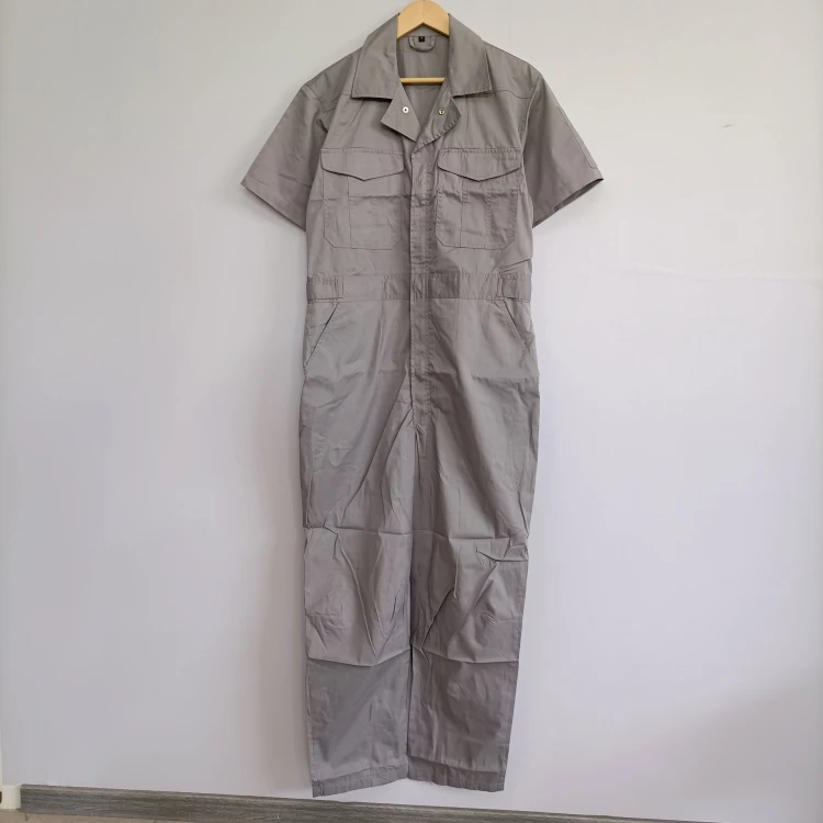 

Мужские повседневные свободные тонкие дышащие износостойкие комбинезоны с воротником, рабочая одежда, удобные легкие летние длинные брюки