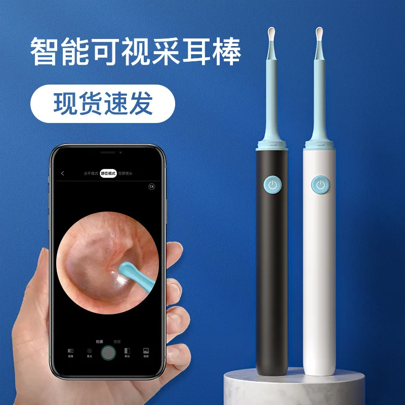 

5MP 1080P 4mm Wifi Visual Earwax Cleaning Earpick Endoscope Wireless HD Earscope Cleaner Inspection Otoscope Camera