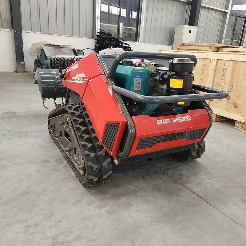 Multifunctional Crawler Rotary Tiller with Remote Control Remote Monitoring 450kg Tractor & Excavator for Agriculture view 6