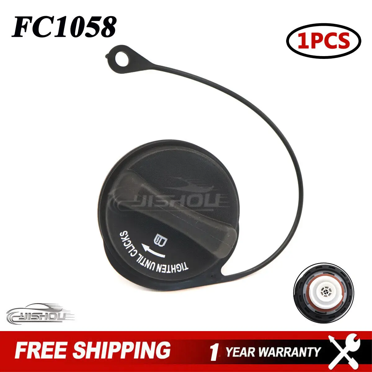 FC1058 Car Fuel Tank Gas Cap Motorcraft For Ford Mercury Explorer Taurus 6L2Z9030F 6L2Z-9030-F FC 1058