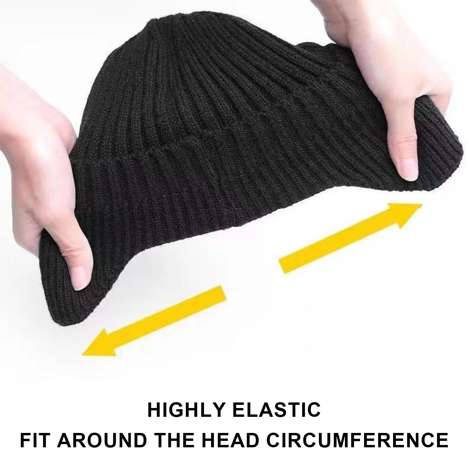 Chapeau à oreillettes chaud pour hommes et femmes, casquette de Protection des oreilles en tricot pour l'extérieur, garde au chaud, coupe-vent, cyclisme, moto, chapeaux de bombardier, hiver