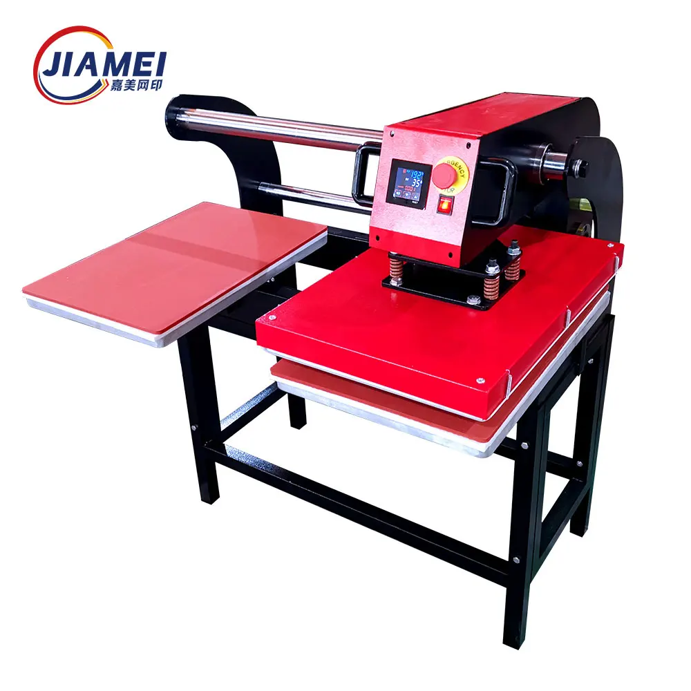 40x60 Dual Heat Press for t Shirt Semi-automatic Heat Press Machines