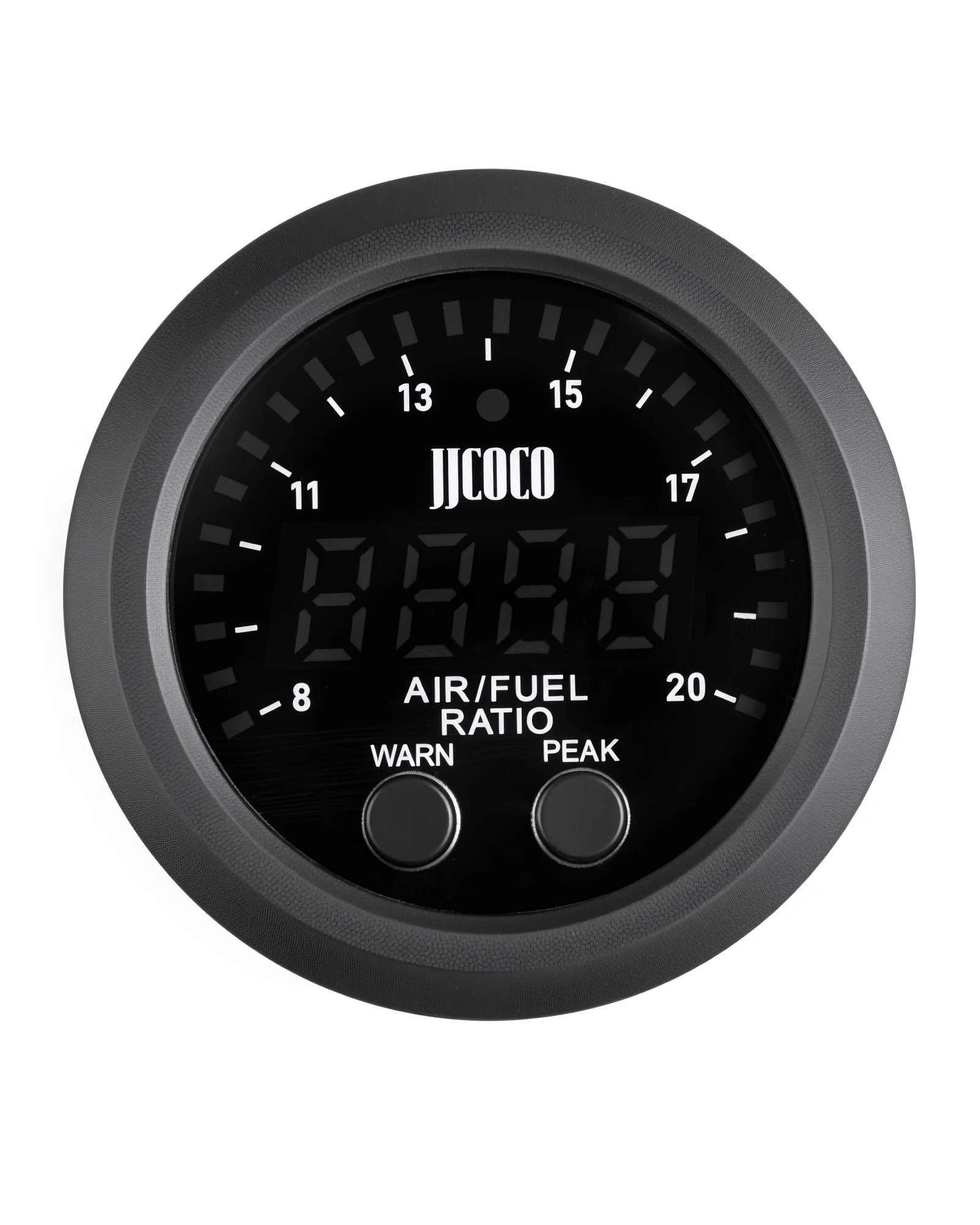 Universal 52mm Air/Fuel Ratio Gauge with LSU 4.9 Sensor Wideband Ultra-Thin Round Digital AFR O2 Oxygen Sensor Controller Gauge