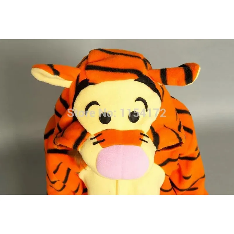 2025 New  Kigurumi 3d Dimensional Tiger Costume Pajamas Cartoon Animal Cosplay Pyjamas Adult Onesies Party Dress Halloween P ★ ★