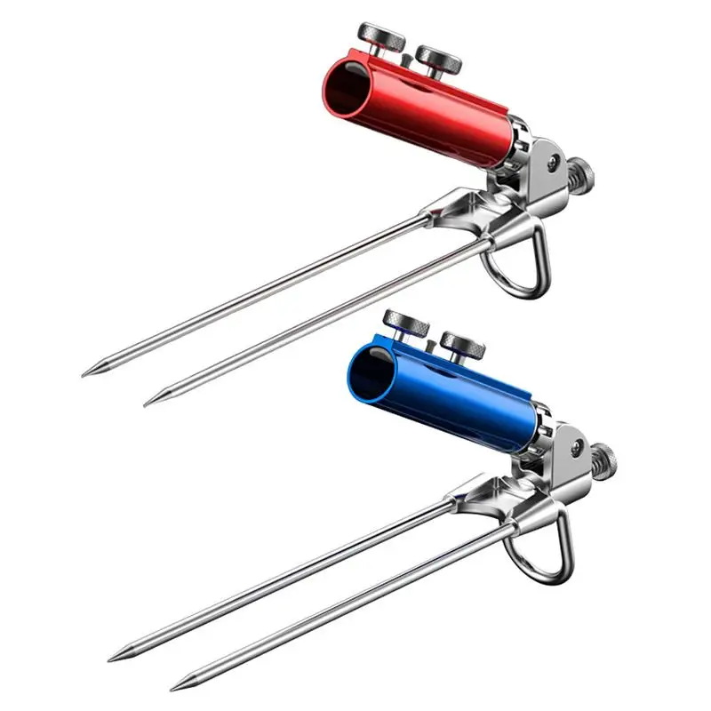 

Height Adjustable Fishing Rod Stand Fishing Rod Holder Insert Ground Fishing Poles Bracket Portable Angling Rod Rest Gripper