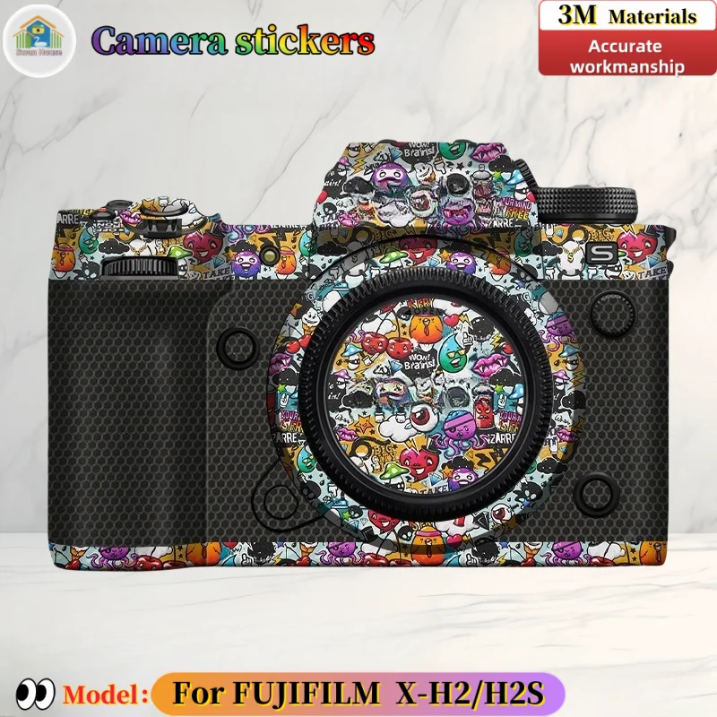 

XH2 For FUJIFILM X-H2 /H2S Camera stickers, DIY skin,Precision tailoring wear-resistant protective film