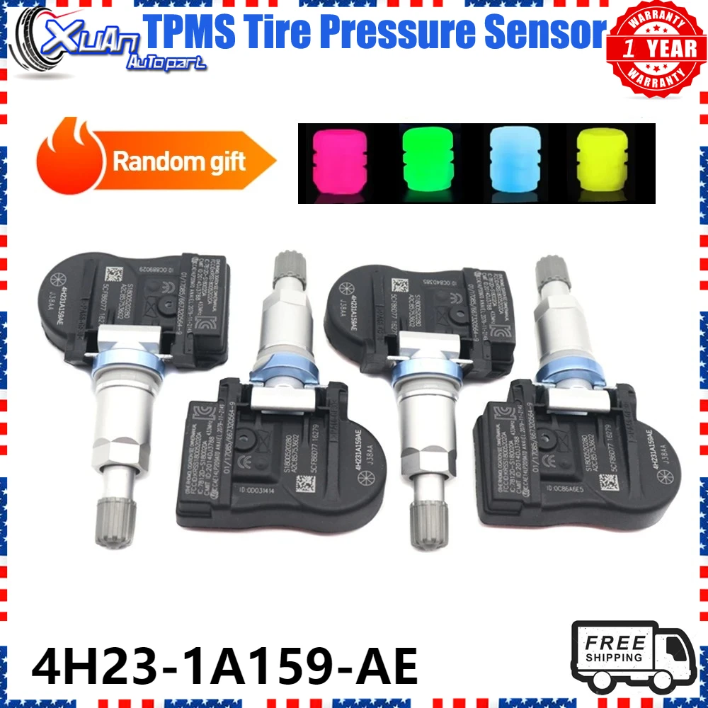 

XUAN новый датчик контроля давления в шинах TPMS для Jaguar XF 2007-12–2015-08 4H231A159AE 4H23-1A159-AE GX63-1A159-AA 433 МГц