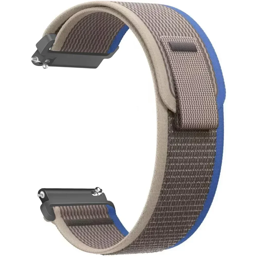 20 mm 22 mm Armband für Samsung Galaxy Watch 4 5 6 7 Classic Gear S3 Active 2 Nylonschlaufe Correa Armband Amazfit GTS 2 3 4 Mini-Band
