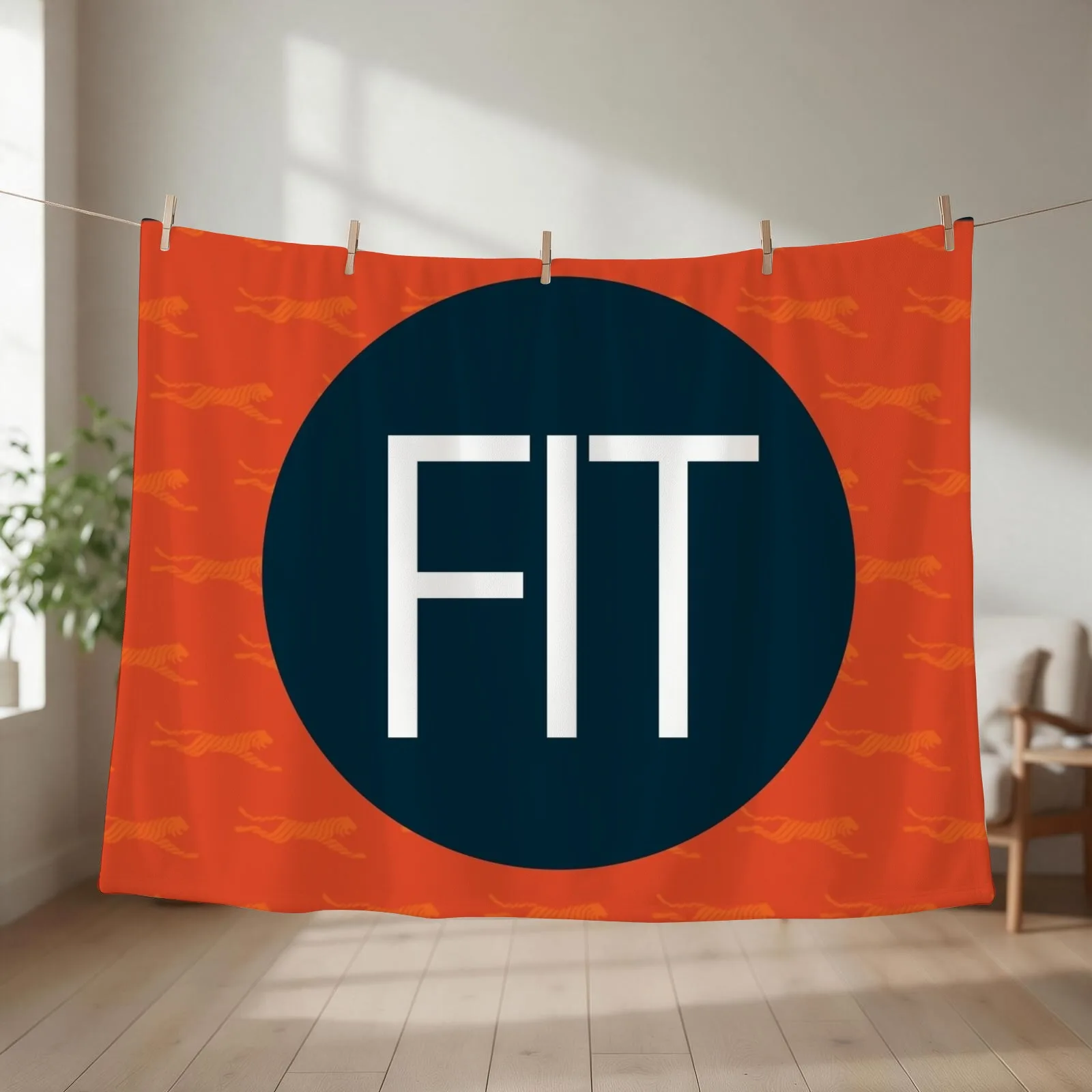 Fashion Institute of Technology Throw Blanket couch cozy soft plush fuzzy picnic outdoor blanket