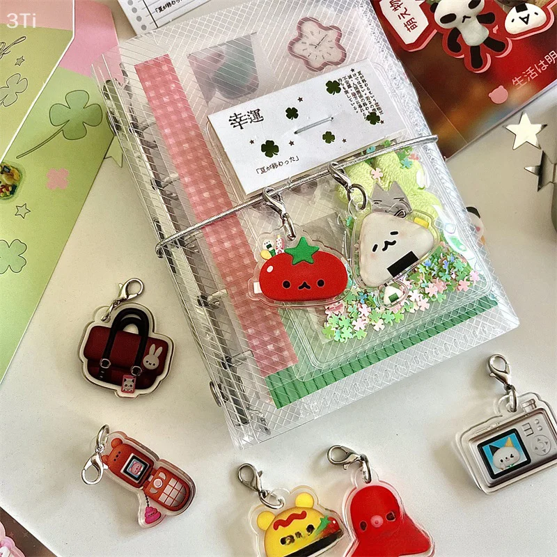 2/7 шт. Kawaii винтажный ранняя стильная подвеска в виде еды для блокнота, скрапбукинга, дневника, альбома, милый мультяшный DIY украшения, аксессуары, подарки