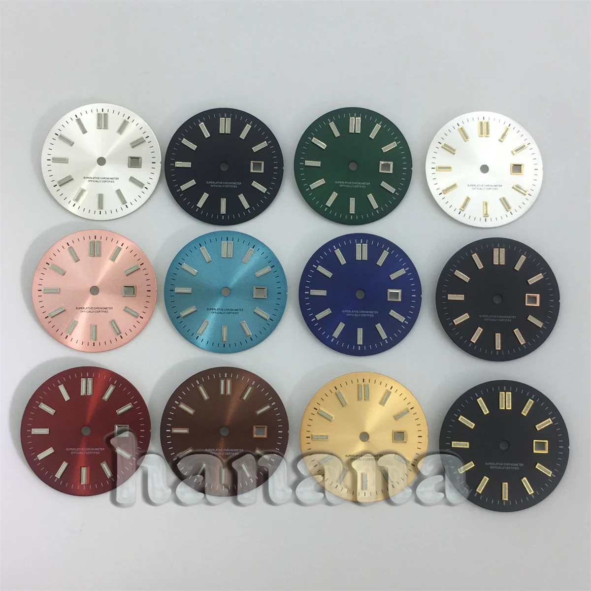 قرص مضيء C3 لساعة NH05 مقاس 24.5 ملم للسيدات مناسب لساعات السيدات ذات حركات NH05 وNH06