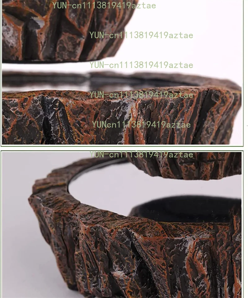 360 Degree Rotating Bonsai Home Desk Decor for Living Room Office Bar Birthday
