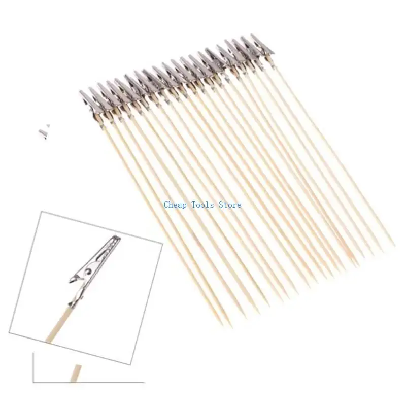 

Набор инструментов для рисования моделей G88B. Набор 20PCS Metal Alligators Clip and Base for Airbrushes Model Crafting Part