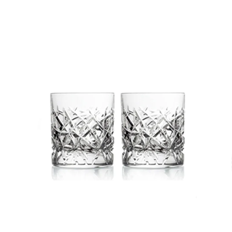 

Italy imported hand-carved whiskey cup water cup crystal cup gift box