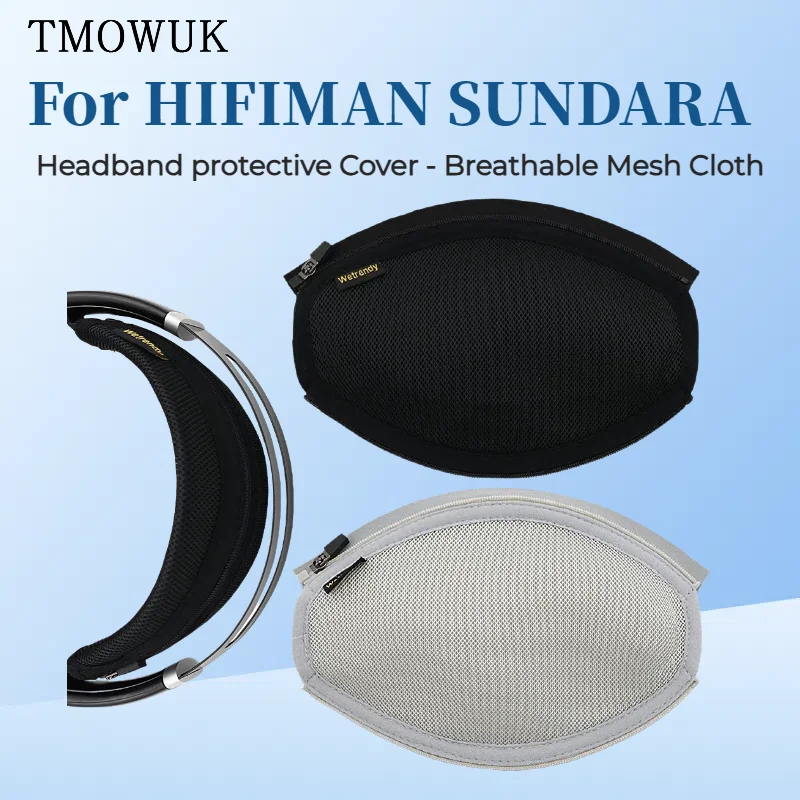 

Headphone Head Beam Cover for HIFIMAN SUNDARA Headset Protective Case Headband Protector Sleeve Breathable Mesh Cloth Zipper