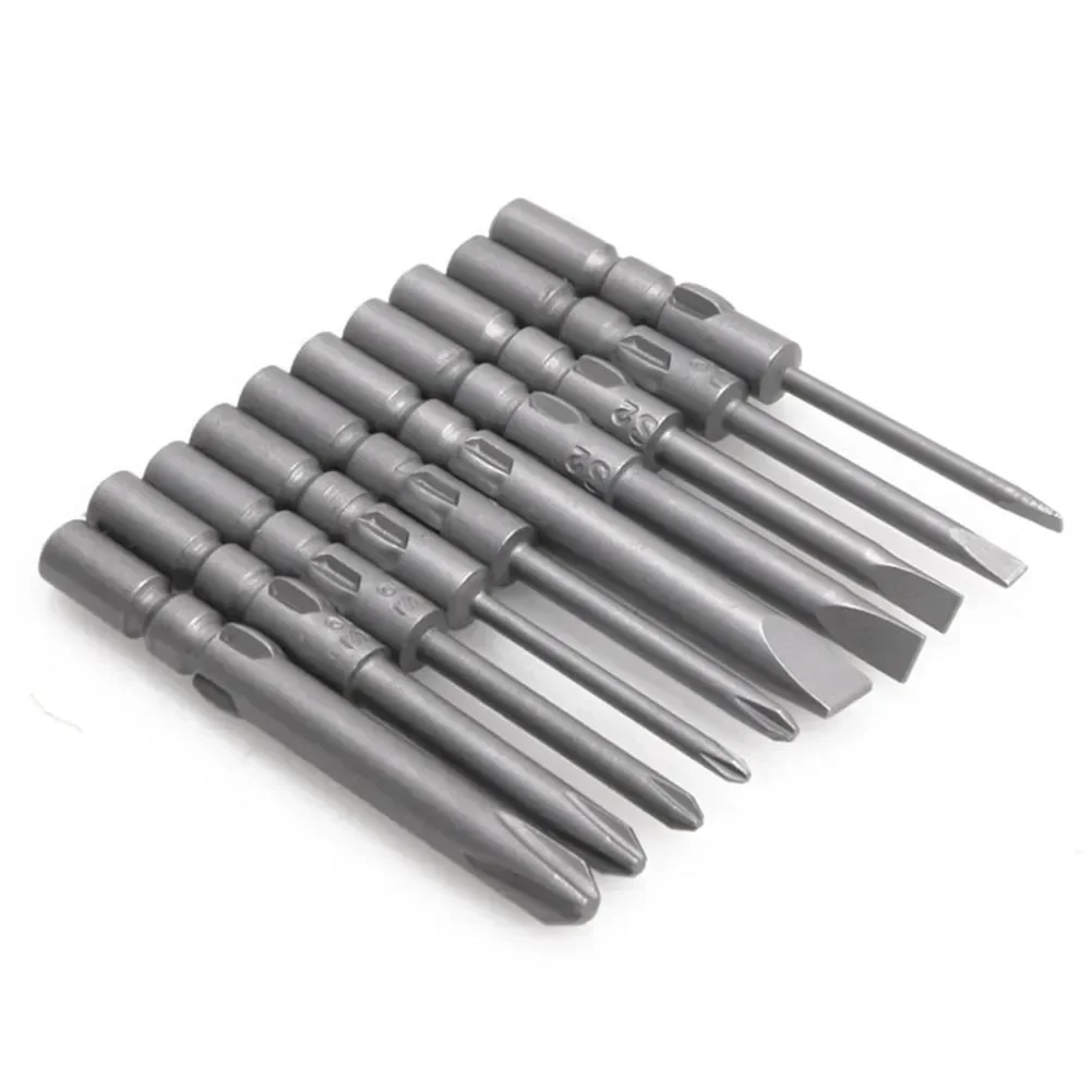 

10Pcs 40mm Magnetic Screwdriver Bits PH00 PH0 PH1 PH2 SL4 SL3 SL2.5 SL2 SL1.6 Screw Driver Drill Bit Set