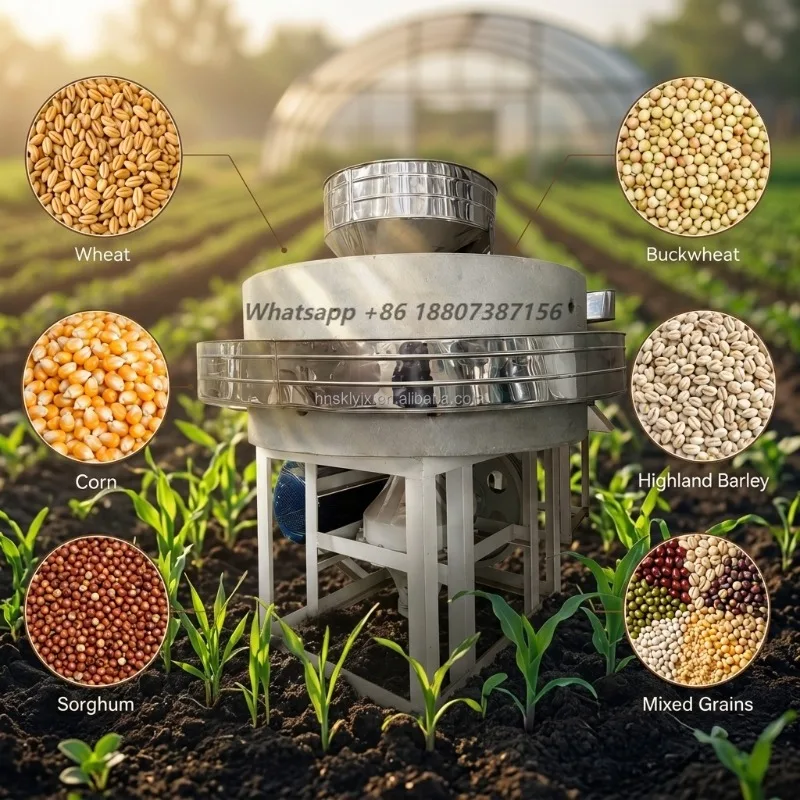 Compact Cereal Milling Equipment for Small Scale Flour Production