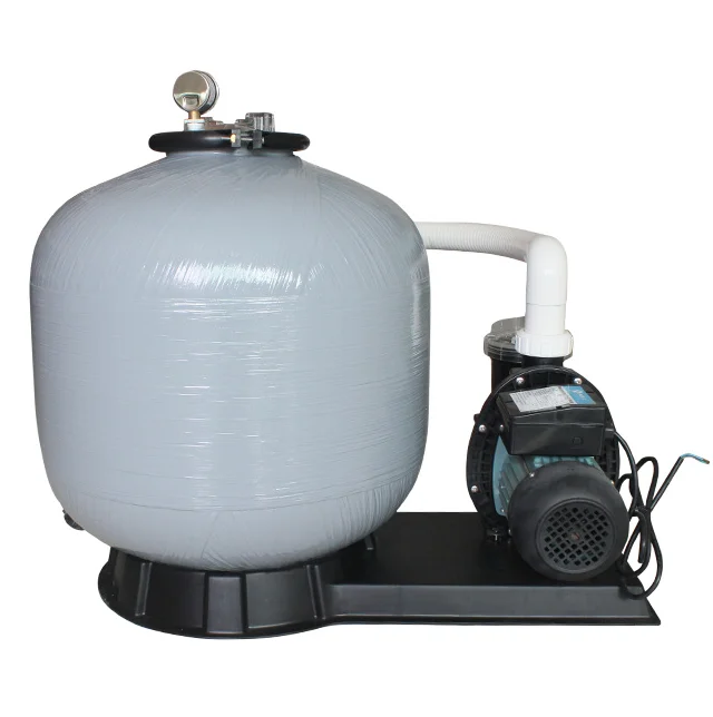 

Fiberglass Sand Filter 1.5 INCH Swimming Pool Filter Complete Small Sand Filter Pump Combo