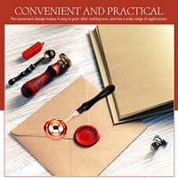 Seal Scoop Portable Sealing Spoon Heat Resistant Melting Tool For Wax Stamps Envelopes Diy Crafts Wedding Invitations