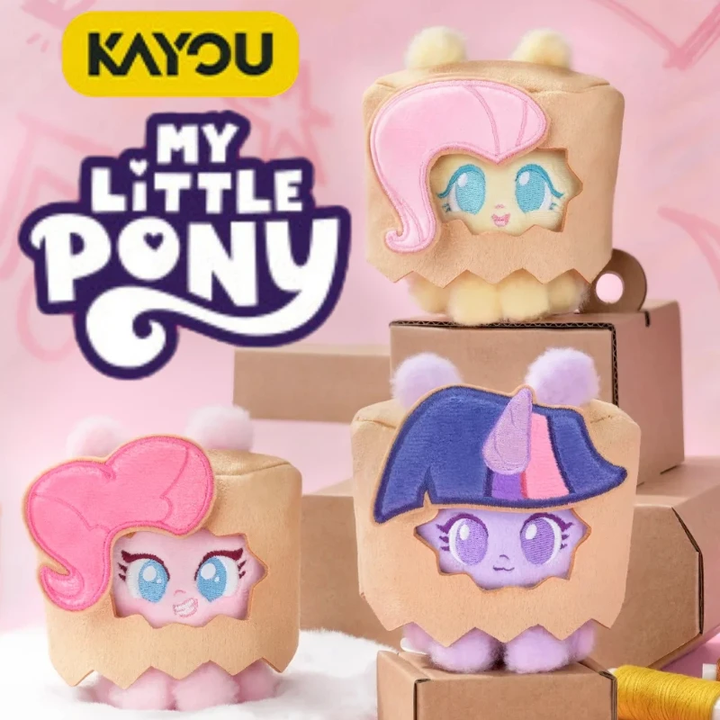 

Kayou My Little Pony Kadder! V2 Pony Box Play Plush Hanging Charm Blind Box Lovely Cartoon Horse Character Exquisite IP Toy Gift