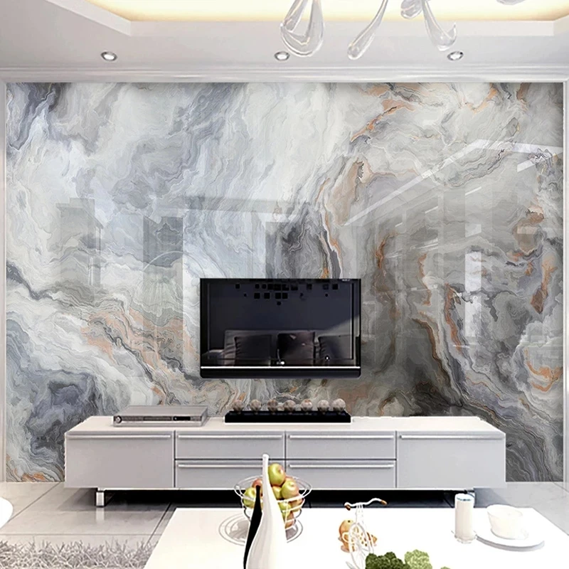 Customized Photo Wallpaper 3D Abstract Art Landscape Marble Mural Bedroom Living room sofa TV background wall restaurant Hotel