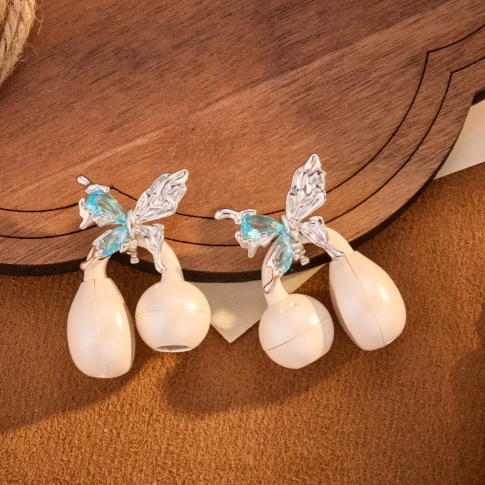 

Новая пряжка диаметром для наушников «сделай сам», съемный декоративный зажим для украшения наушников, циркон, простые в установке аксессуары для наушников