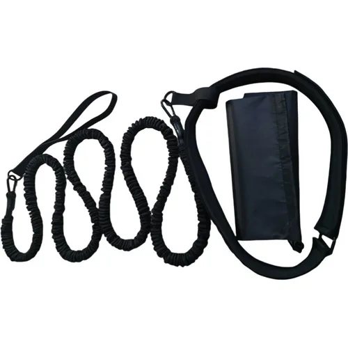 Imagen 2 del producto Banda de resistencia para natación con correas fijas, entrenador de natación con cuerda elástica, cinturón de natación antibloqueo para entrenamiento en piscina y fitness