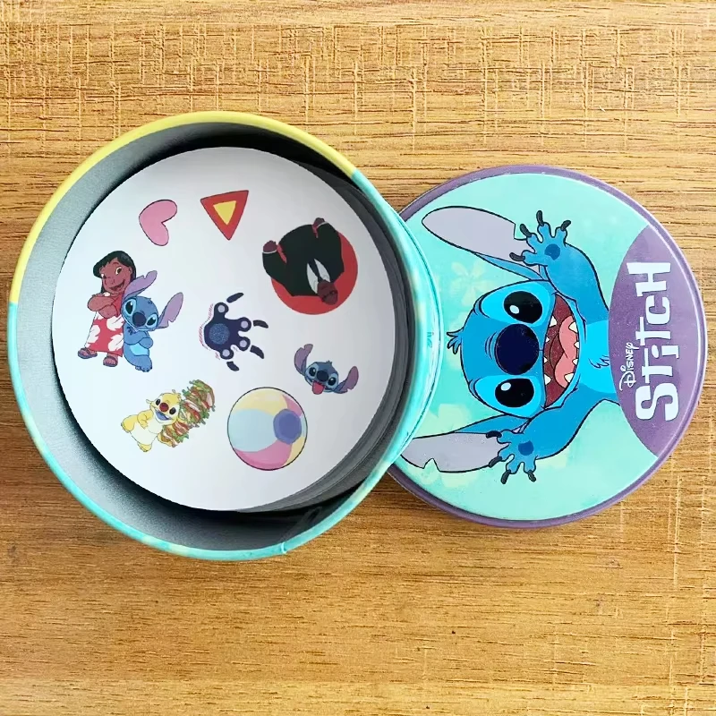 Disney Card Board Game Princess Stitch Toys Iron Box Family Funny Party Holidays Camping Tool Sports Christmas Halloween Gifts - view 4