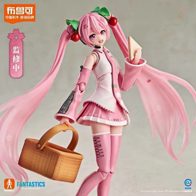 

Hot Selling Original Blokees Miku Sakura Future Miracle Edition Custom Anime Figurine Pvc Toys Collection Ornament Holiday Gifts