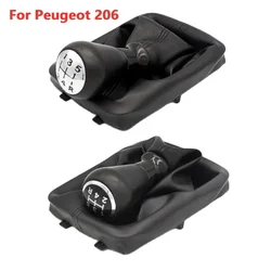 Auto Schaltknauf Für Peugeot 206 406 Boot Staub Boot Abdeckung Gamasche Collors 5 Geschwindigkeit Zubehör