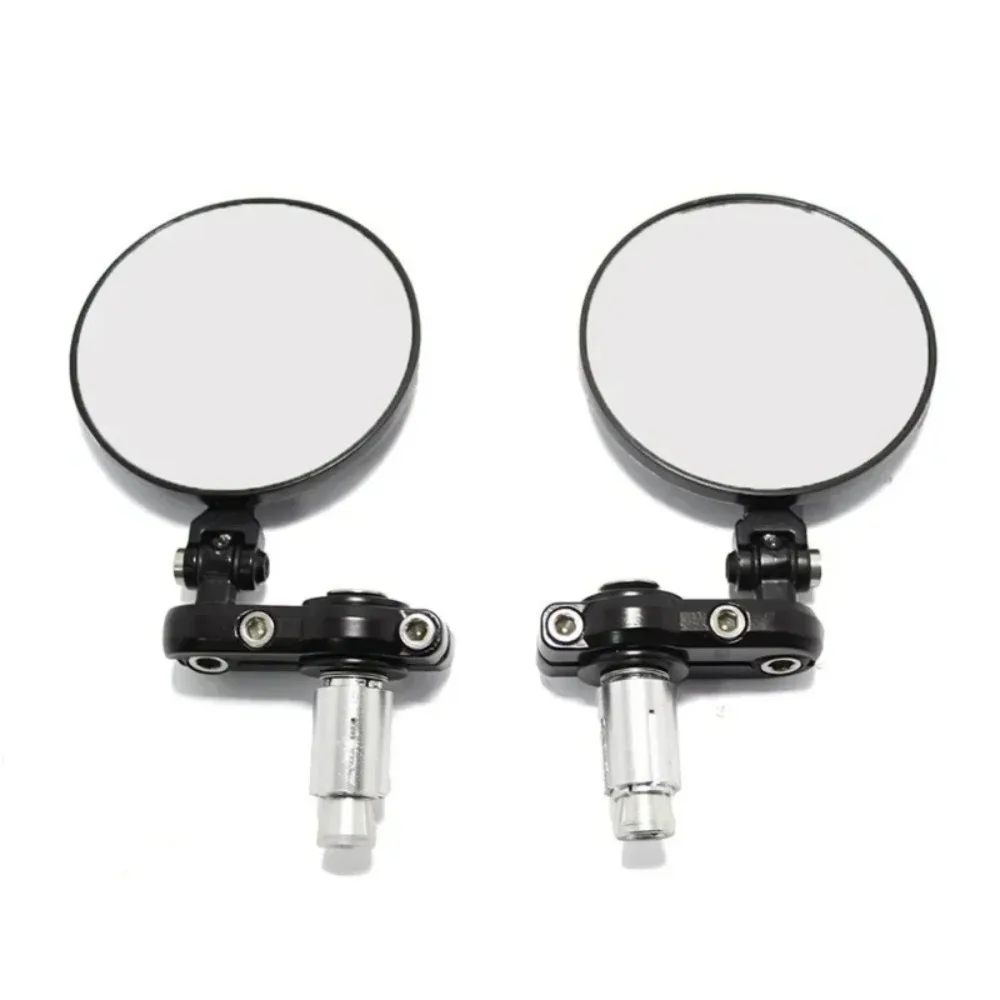 AliExpress NONE 2PCS Universal motorcycle bike modified retro folding motorcycle rearview mirror black blank 22mm handlebar rearview mirror
