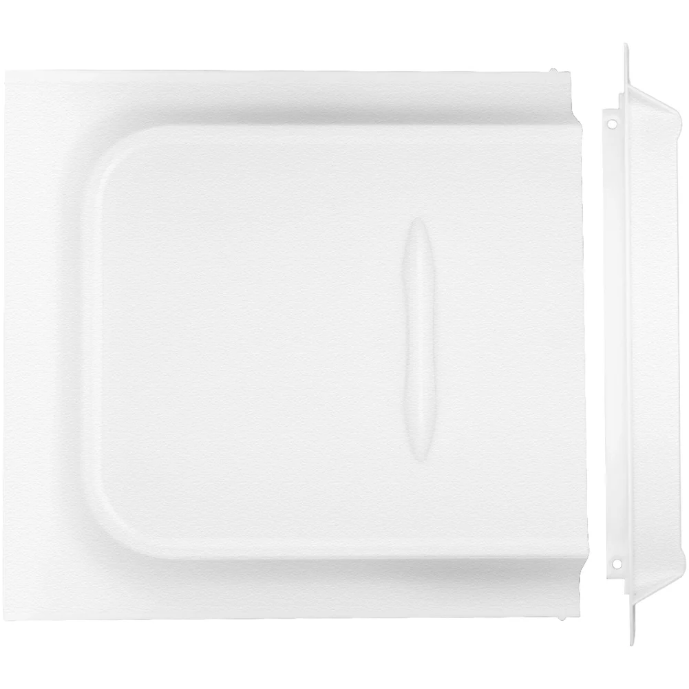 12 Inch RV Sliding Door Lock Cover Kit Black White Panel With Screen Door Lock For Trailer For Camper For Motorhome