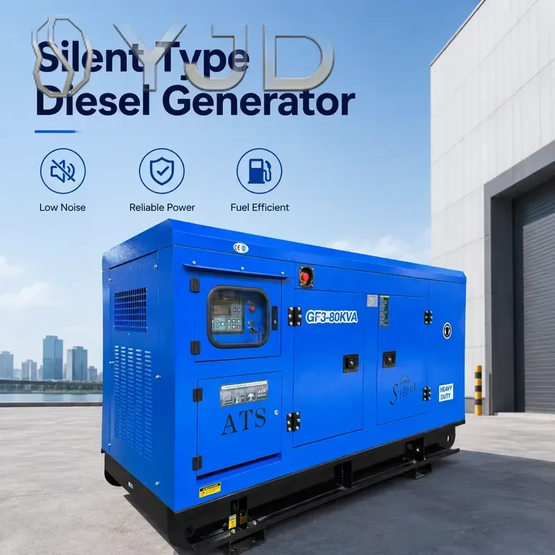 80kW 100kVA Super Silent Diesel Generator Weichai Series 1500rpm Three-phase Industrial Grade Emergency Power Supply 50Hz ATS
