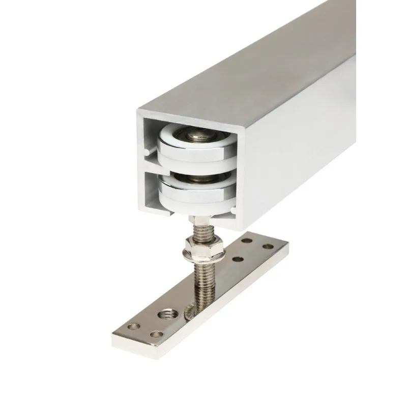 Kitchen and bathroom universal folding  track, sliding  crane sliding door slide rail, balcony partition door hardware