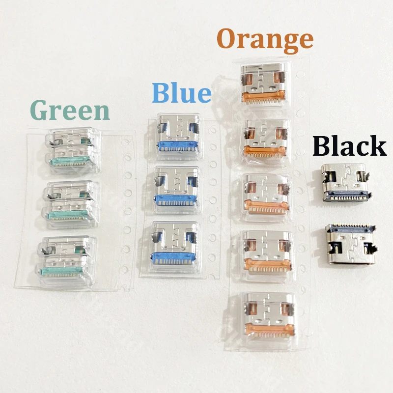 Cltgxdd 20 Stück 16-Pin Typ-C Buchse USB3.1 SMT SMD DIP Stecker Hochstrom-Ladeanschluss für PCB-Leiterplatten-Reparatur DIY – Detail 4