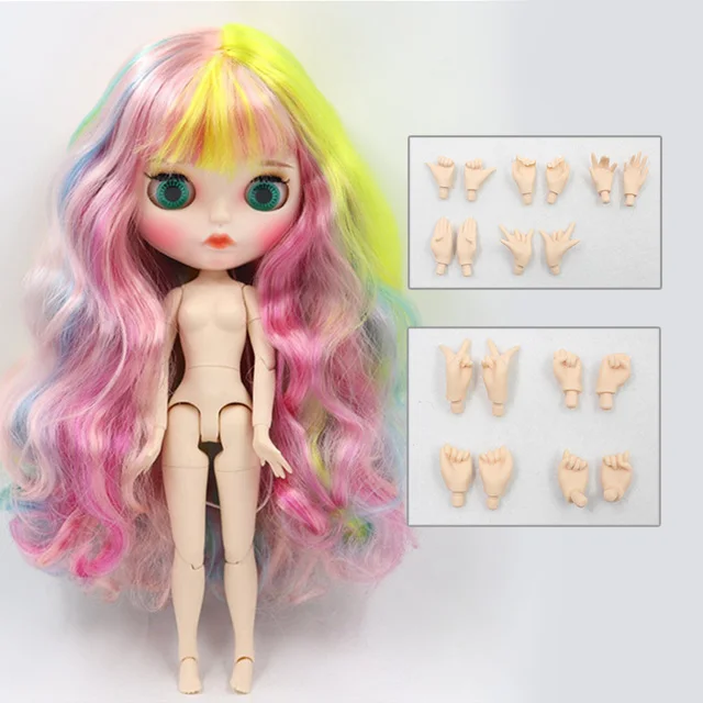 Icy Dbs Blyth Pop 1/6 Speelgoed Bjd Matte Gezicht Aangepaste Gezicht Joint Body Custom Pop 30Cm Meisjes Gift Anime