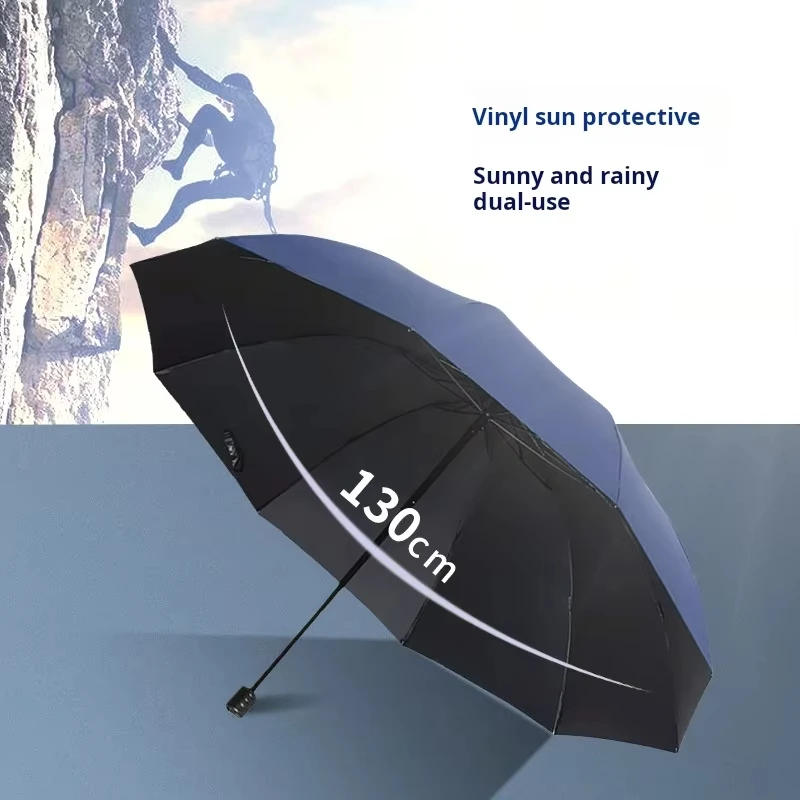 WIE REGEN 130 CM Große Golf Regenschirm Regen Frauen Winddicht Große Klapp Regenschirm Hohe Qualität Männer Business Doppel Regenschirme