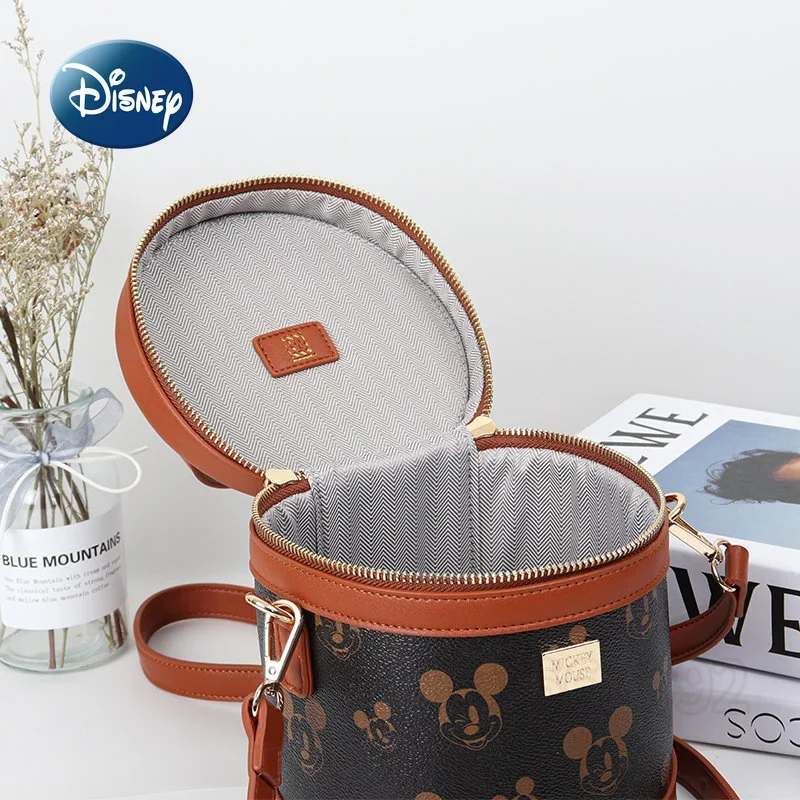 Disney Mickey Original New Women's Shoulder Bag Luxury Brand Women's Bag High Quality Large Capacity Cartoon Fashion Handbag