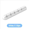 5 Clips White
