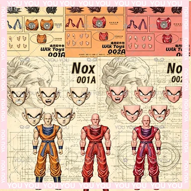 Figura de Acción a Escala 1/12 de Son Goku Kaioken, Tipo I, Muñeco Mecánico Naranja Dragon Ball SHF NS Studio