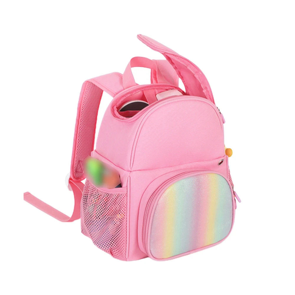 Carrying Case for Toniebox2 Audio Player with Interior Mesh Pockets and Exterior Zippered Storage for Small Accessories