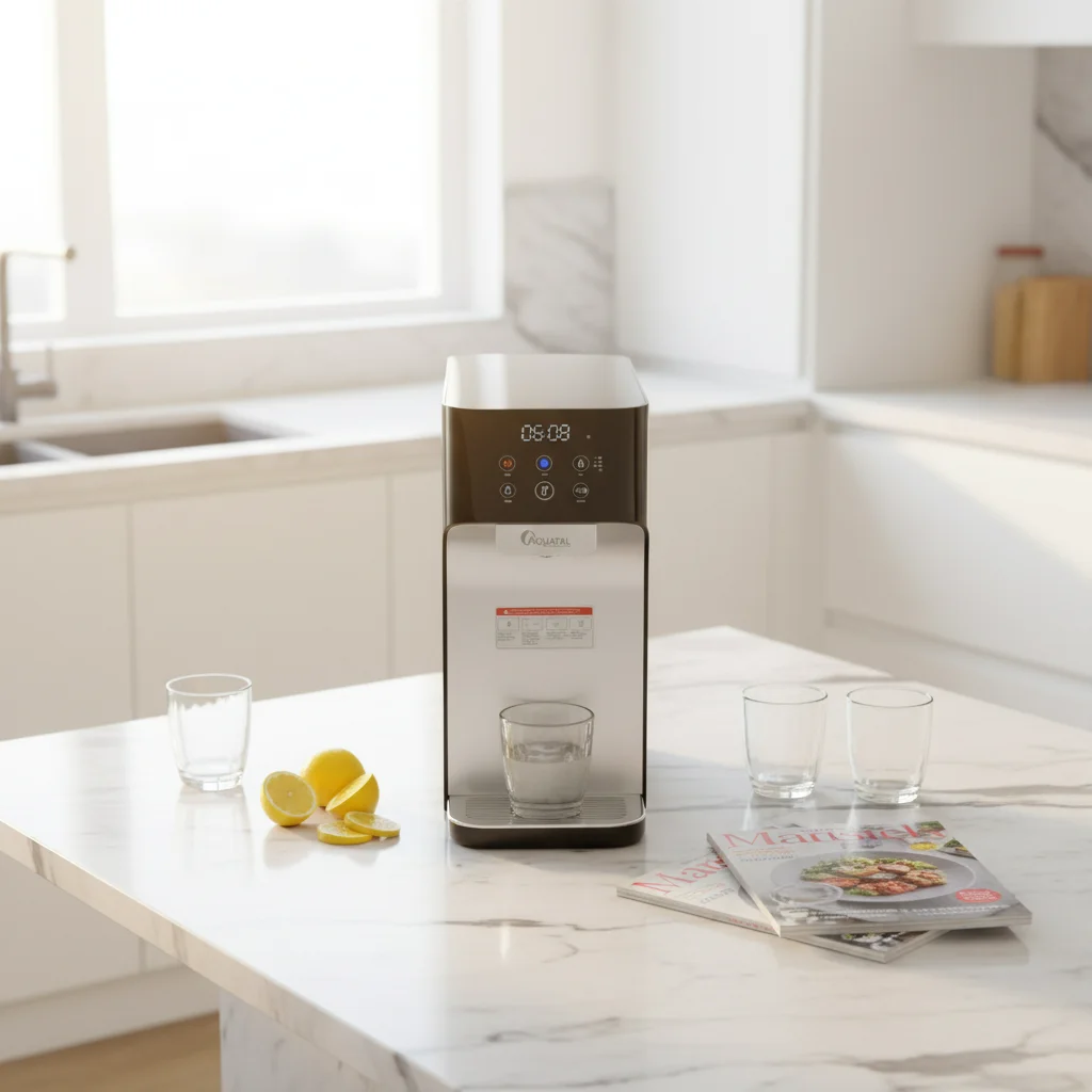 2026 Smart Screen Desktop Instant Hot & Cold Water Dispenser Newest 5-Stage RO Water Filter Purifier Household Use