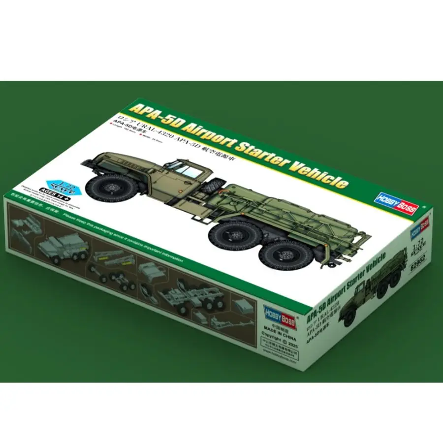 82962 APA-5D Kit de modelo de montagem de veículo de partida de aeroporto Hobbyboss 1:72