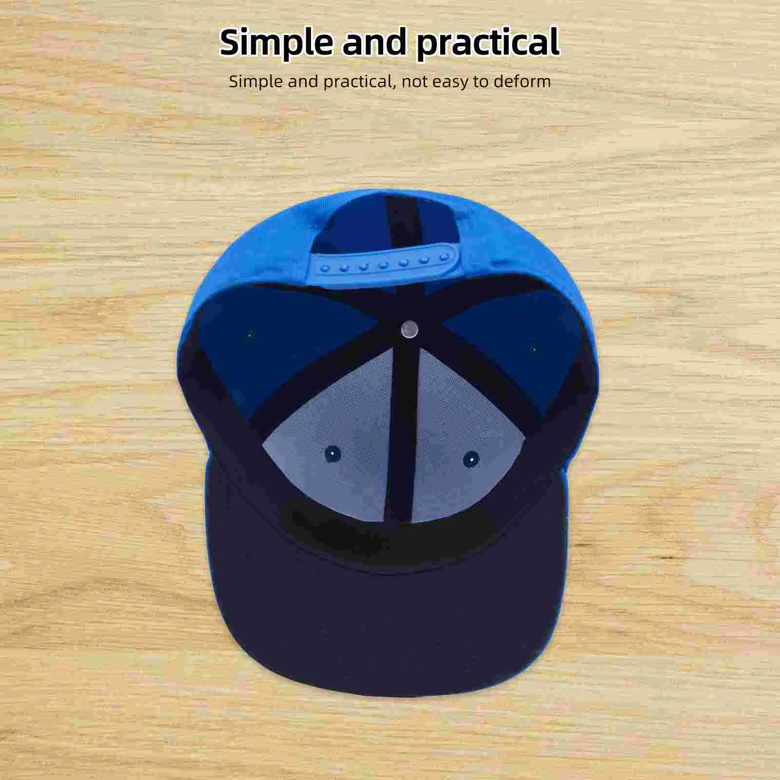 48 Pcs Black Baseball Cap Adjustable Head Circumference Stickers EVA Hat Size Reducer Saver